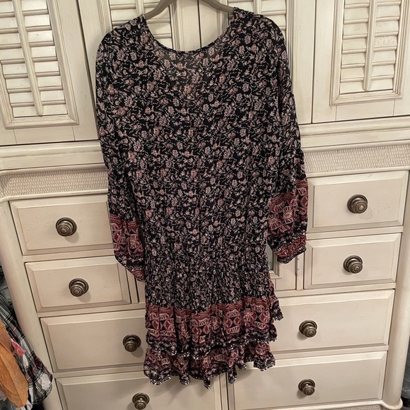 Astr the Label Cinch-Waist Mini Dress With Tassel - Picture 3 of 3